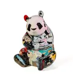 BA Panda by Julien Marinetti, 2017, Épreuve en bronze, acrylique et laque, sold Jun 2024