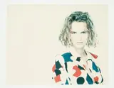 Isabelle Pasco, chemisier à motifs abstraits, circa 1984 by Paolo Roversi, Tirage polaroid couleurs, sold Jun 2024