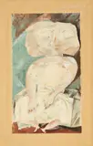 Femme assise by Henry de Waroquier, Aquarelle sur trait de crayon sur plusieurs feuilles assemblées, sold Jul 2024