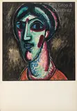 Visage de femme vert by Alexej von Jawlensky, Lithographie en couleurs sur papier d'Arches, sold Jul 2024