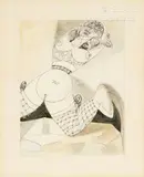 Equilibriste, circa 1917 by Henry de Waroquier, Plume et encre, aquarelle sur papier, sold Jul 2024