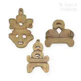 [VIETNAM/FRANCE] Trois Sculptures Portables by Điềm Phùng Thị, vers 1974, Bronze doré, sold Jun 2024