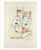 Omaggio a Juan Gris by Valerio Adami, 1967, Lithographie, sold Dec 2018