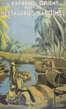 L'extrême Orient par les messagers maritimes by André Herviault, Affiche en couleur signée en bas à droite dans la planche, sold May 2018