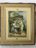 Vous des canotières by Paul Hadol, Aquarelle, sold Oct 2025