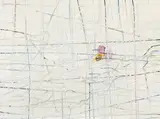 Neurotransmitter White III by Landon Mackenzie, oil on canvas, sold Nov 2023