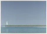 Breakwater by John Christopher Pratt, 1976, colour serigraph, sold Nov 2023