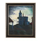 Before the Morning Sun by James McLean, Oil on panel, sold Sep 2025
