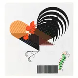 Crawling Tall by Charley Harper, Serigraph in colors, sold Sep 2025