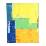 Structural by Debbie Robbins, Acrylic on canvas, sold Sep 2025