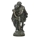 Primavera by Mathurin Moreau, Patinated bronze, sold Sep 2025