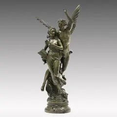 Excelsior by Jean-Baptiste Germain, Patinated bronze, sold Sep 2025