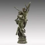 Excelsior by Jean-Baptiste Germain, Patinated bronze, sold Sep 2025
