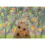 Sans titre (Termitière) by Pilipili Mulongoy, 1985, Huile sur toile, sold May 2022
