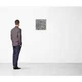 Scène de marché by Houston Maludi, 2010, Feutre sur toile de drap, sold May 2022