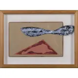 Sans titre by Meret Oppenheim, 1969, Gouache et collage sur papier marouflé sur carton, sold Jun 2022