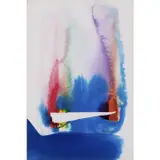 Phenomena druid well by Paul Jenkins, 1986, Aquarelle sur papier contrecollé sur carton, sold Jun 2022