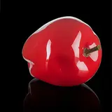 Large Glass Apple by Flora Kirkpatrick and Flora C. Mace, sold Jan 2017