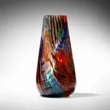 Frammentati vase by Dino Martens, 1954, internally decorated glass, sold Mar 2023