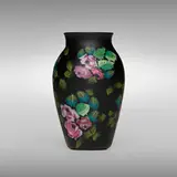 Floreali vase by Giuseppe Barovier, 1914, internally decorated glass with rose and leaf murrine and polychrome threads, sold Mar 2023