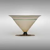 Soffiato vase, model 5631 by Carlo Scarpa, c. 1925, soffiato glass, sold Mar 2023