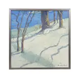 Winter Creek by David A. Williams, oil on canvas, sold Nov 2025