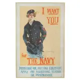 Untitled by Howard Charles Christy., 1917, Lithograph in colors, sold Oct 2022