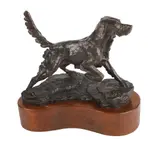 Untitled by Robert Wehle, Bronze of a Setter, sold Dec 2023