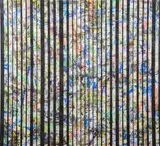 large format abstract painting by Vincent Mastracco, oil on canvas, sold Dec 2023
