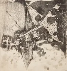 Die Vogel by Johnny Friedlaender, etching with aquatint, sold Mar 2026