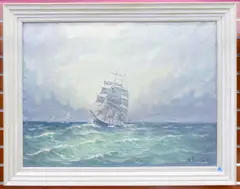 Untitled by Hendrik Fleurbaaji, Oil Painting Framed 28.5''x36.5'', sold Jun 2023