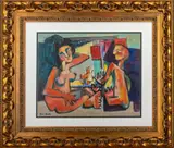 Untitled by Karl Otto Knaths, oil painting on canvas, sold Nov 2023
