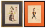 Untitled by Camilla Birke, mixed media works on paper, sold Nov 2023