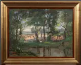 Untitled by Jules Joseph Cayla, 1892, Oil on canvas -, sold Aug 2026