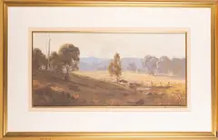 Untitled by Doug Sealy, Oil on board -, offered Aug 2026