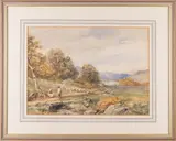 Untitled by David Bates, 1908, watercolour, sold Aug 2026