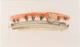 Untitled by Vivien White, Monotype watercolours - Each unsigned - Three at, offered Aug 2026
