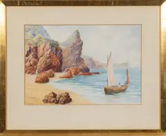 Watcombe by W. R., 1910, Watercolour -, sold Aug 2026