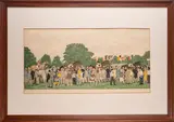'Day at by Vincent Haddelsey, print, sold Aug 2026