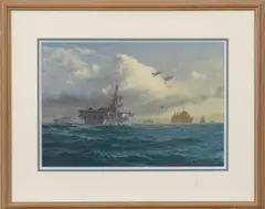 Daybreak, Monday 31st May 1982 ~ 51º 05 by Rex Phillips, Oil sketch -, sold Aug 2026