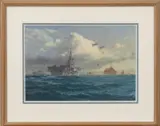 Daybreak, Monday 31st May 1982 ~ 51º 05 by Rex Phillips, Oil sketch -, sold Aug 2026