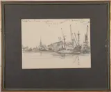 Plymouth by Max Parsons, Watercolour and ink -, sold Aug 2026