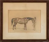 Mr Heinemann by Barry Evans, Watercolour -, sold Aug 2026