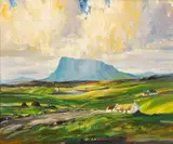 An Irish landscape by Arthur H. Twells, Oil on board -Signed lower left -, sold Jul 2026