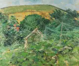 A country landscape - Oil by Ronald Morton, Oil on canvas -, sold Jul 2026