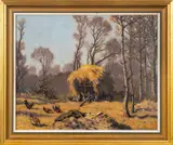 The Old Wagon by Morris Meredith Williams, Oil on board -, offered Jul 2026