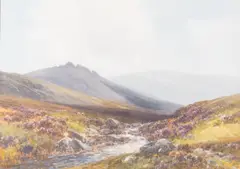 'The Taw by Frederick John Widgery, Watercolour gouache -, sold Jul 2026