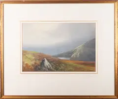 'The West Okement by Reginald Daniel Sherrin, Watercolour gouache -, offered Jul 2026
