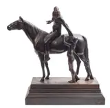 the Amazon by Hermann Otto Haase-Ilsenburg, bronze, offered Jul 2026