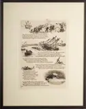'Our Fathers by William Lionel Wyllie, etching, sold Jun 2026